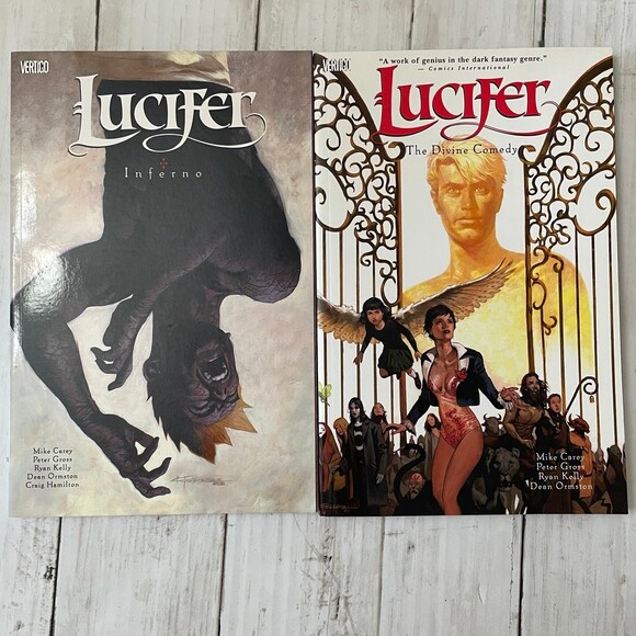 Lot of Assorted Graphic Novels Manga Vertigo Books Preacher Lucifer Y Series - Picture 6 of 6